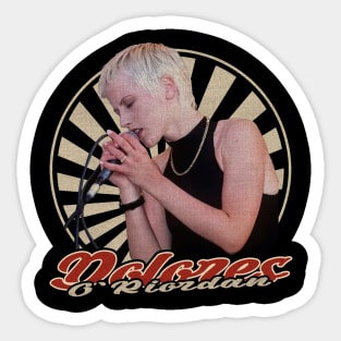 Vintage 80s Dolores O'Riordan Sticker